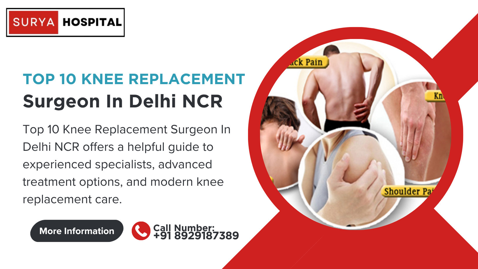 Top 10 Knee Replacement Surgeon In Delhi NCR Specialists